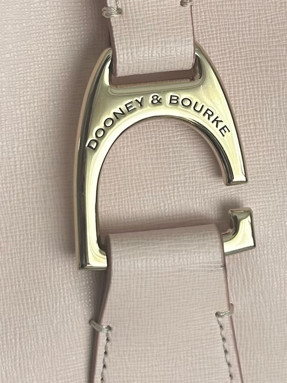 Dooney & Bourke Ashley Blush Pink Leather Shoulder Tote Bag Wallet Set NWT - Picture 9 of 16